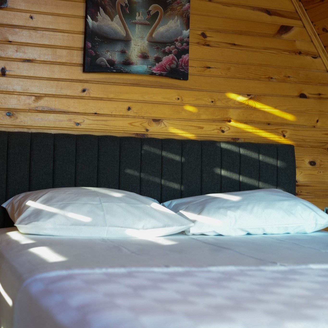 Sapanca bungalov yatak odası